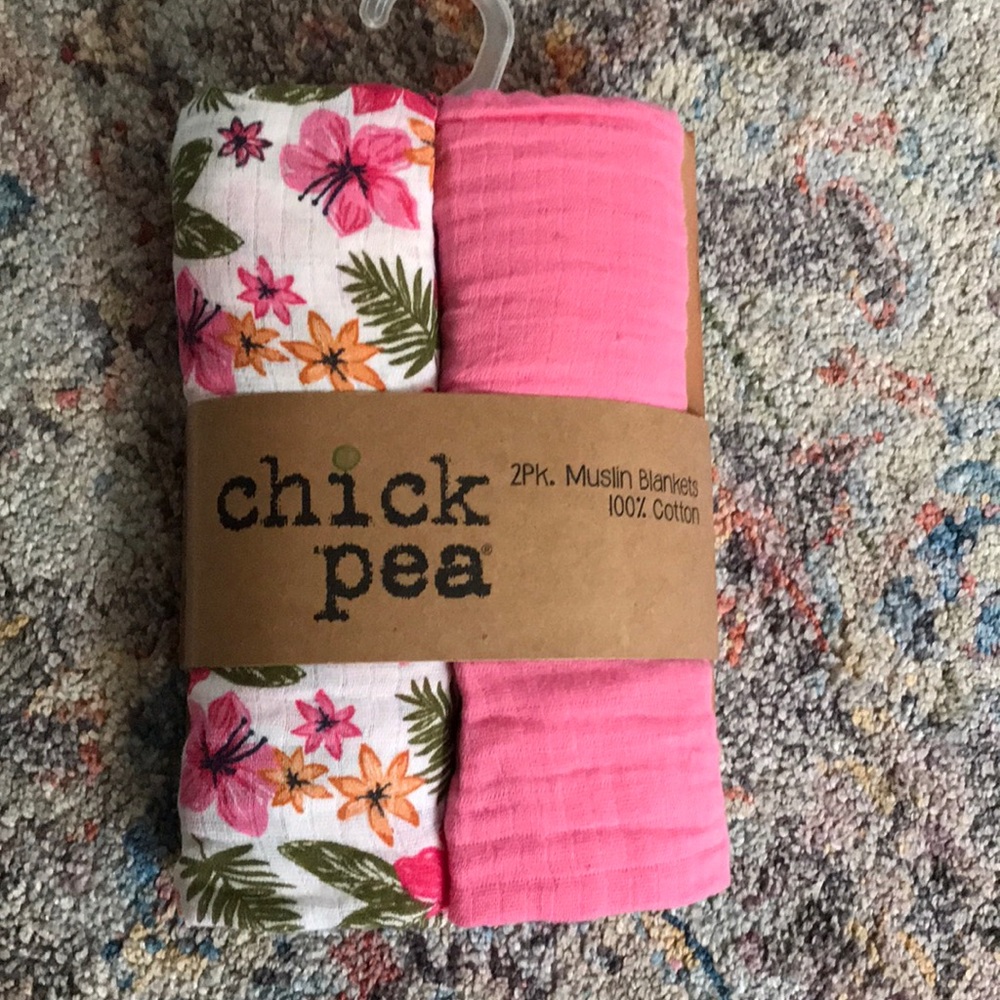 NWT 2 pack Muslim Blankets